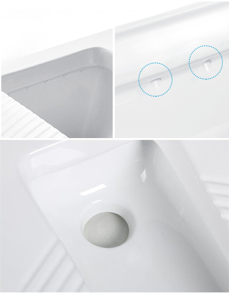 挂墙式水箱蹲便器 陶瓷省水厕所的优选方案